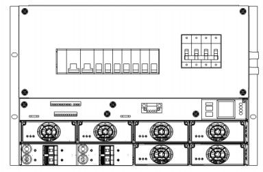 28 กก. 200A โหมดสวิตช์ฝังตัวโมดูลจ่ายไฟ Smps 5v 12v 24v