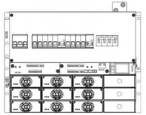 แหล่งจ่ายไฟสลับกำลังสูง DC40V พร้อมตู้แร็คย่อย 19 นิ้ว